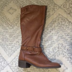 Old Navy Faux Leather Brown Boots